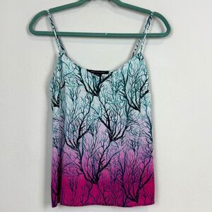 French Connection Silk Watercolor Ombre Cami 4